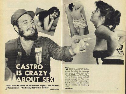 Revista de entretenimiento para hombres Foto-Rama, 1962.