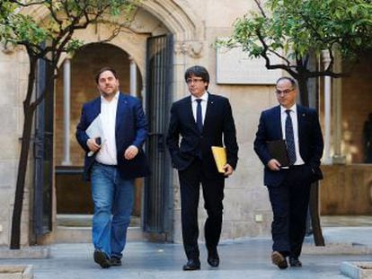 Lee íntegro el texto de la declaración que han firmado los socios independistas en el Parlament de Cataluña