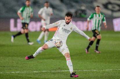 Nacho, la pasada temporada contra el Betis.