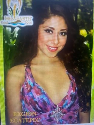 The Mexican 'miss' Priscila Lara Guevara.