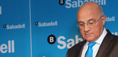 El presidente de Banco Sabadell, Josep Oliu