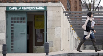 Capilla de la Facultad de Psicología de la Universidad Complutense de Madrid.