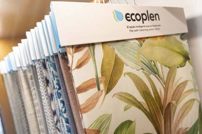 Tejidos de la marca Ecoplen.