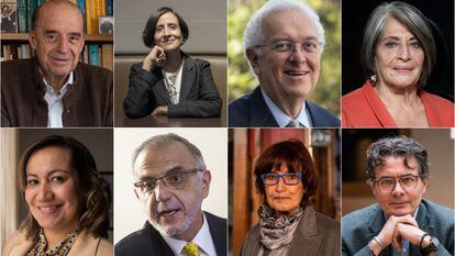8 de los 18 ministros que ha nombrado el presidente electo de Colombia, Gustavo Petro.