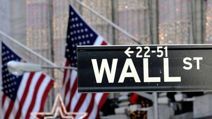 Bolsa de Nueva York, en Wall Street.