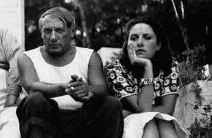 Picasso y Dora Maar, en el verano de 1937.
