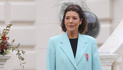 Carolina de Mónaco, en la fiesta del Principado.
