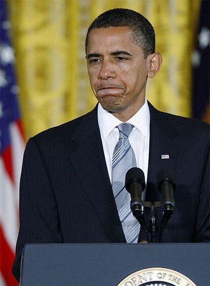 El presidente de EE UU, Barack Obama, durante la presentación de su propuesta para la reforma del sistema de regulación financiero
