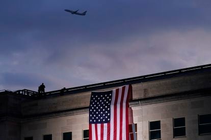 Un avión despega del aeropuerto de Washington, en septiembre de 2020.