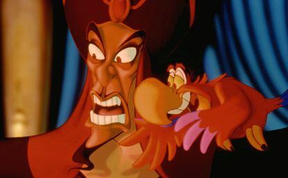 Jafar, el malvado de 'Aladín' (1992), otro personaje de la factoría Disney en el que cabe detectar atributos 'queer'.