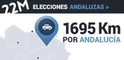 Un equipo de EL PAÍS TV recorre las provincias andaluzas para reflejar ocho escenarios de la comunidad que vota el 22-M