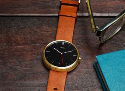 El reloj inteligente modelo 'Moto 360' de Motorola.