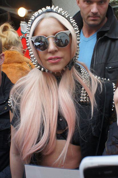 La cantante Lady Gaga en Tokio (Japón) el 21 de diciembre.
