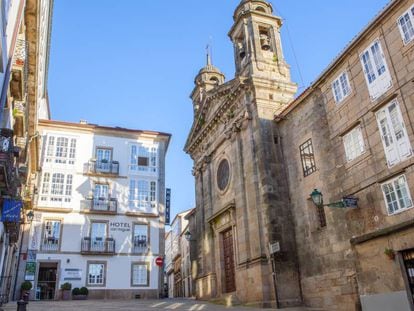 Hotel San Miguel, en Santiago de Compostela. 