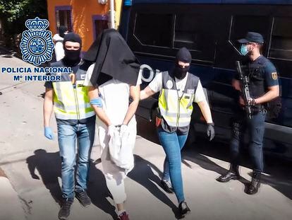 La Policía detiene en Madrid a un supuesto integrante del ISIS.