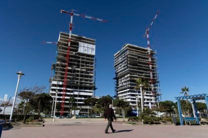 Construcción de dos edificios de viviendas en Málaga