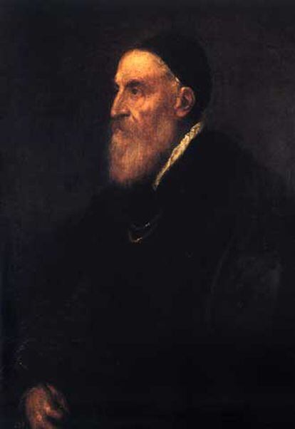 Autorretrato del viejo Tiziano (Museo del Prado).