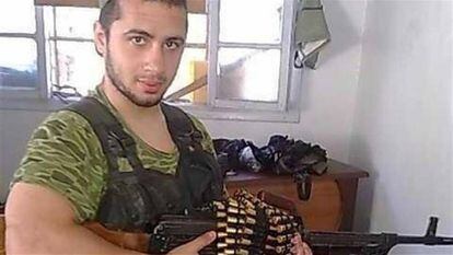Ahmed Samsam el presunto yihadista detenido por la Guardia Civil en Marbella.