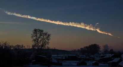 La red de alerta frente a tests nucleares detect&oacute; los efectos del meteorito que explot&oacute; sobre Rusia en 2013