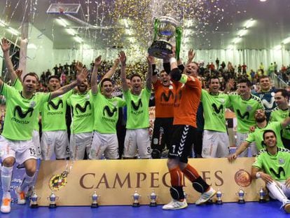 El Inter Movistar se consagra campeón de la Copa frente al Santa Coloma. 