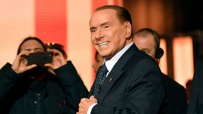 El magnate Silvio Berlusconi, en una imagen tomada e pasado 18 de marzo.