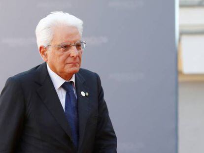Sergio Mattarella, presidente de la República italiana