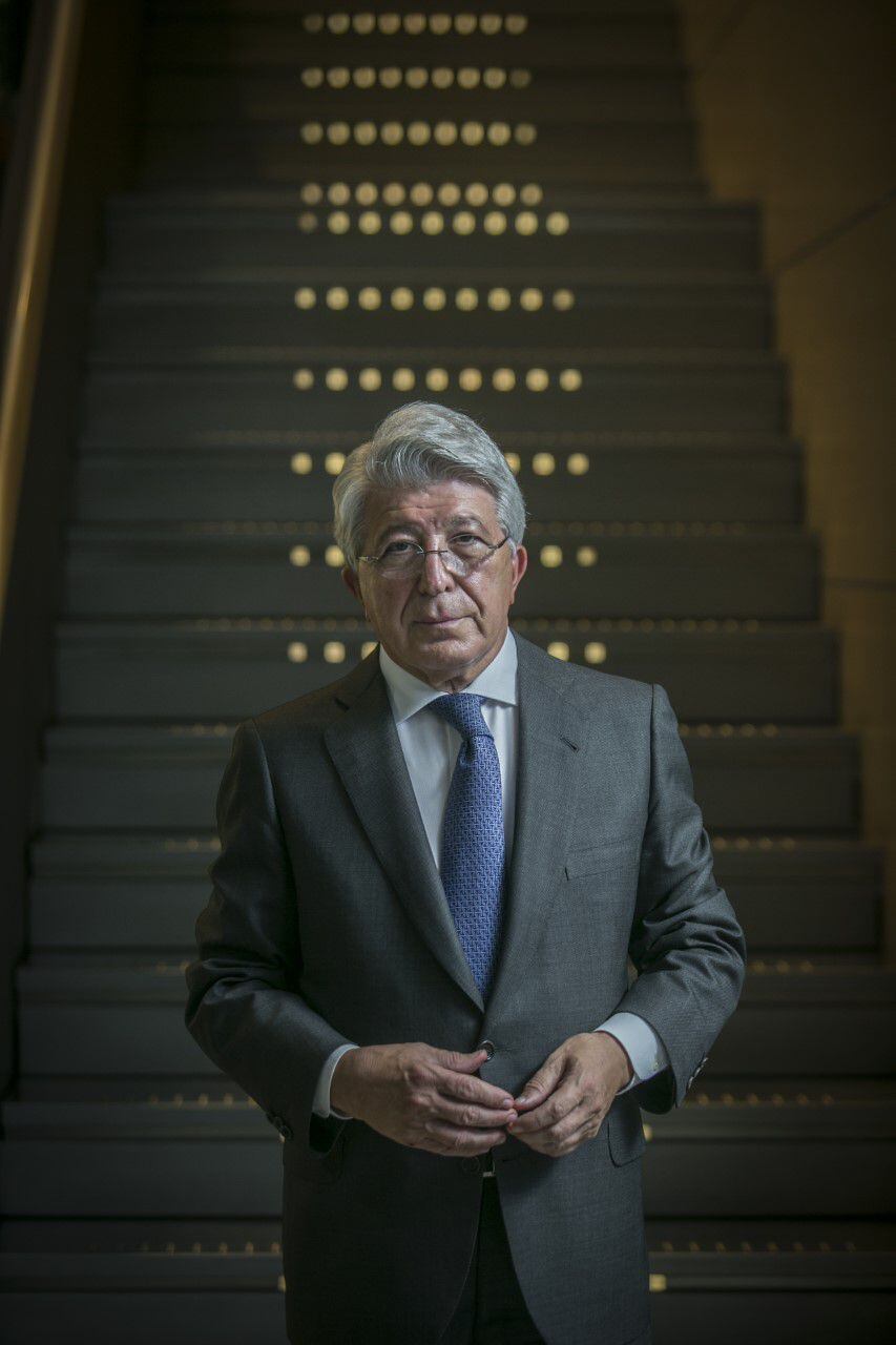 Enrique Cerezo, en sus oficinas de Ciudad de la Imagen (Madrid).