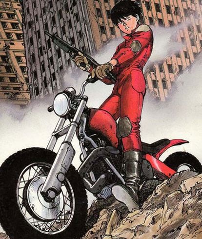 El cómic 'Akira', de Katsuhiro Otomo, narra una fábula mutante ambientada en un Tokyo posnuclear.