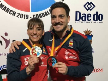 Sandra Sánchez y Damián Quintero, con su quinto oro europeo seguido. 