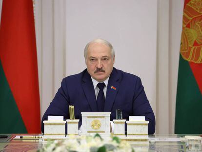 Aleksander Lukashenko, el 11 de noviembre en Minsk.