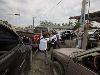 Enfrentamientos en Nueva Italia (Michoac&aacute;n).