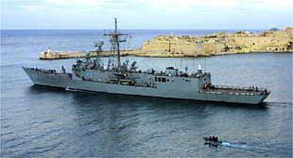 La fragata USS Nicholas abandonó ayer Malta, dos días antes de lo que tenía previsto, debido a los atentado de EE UU.