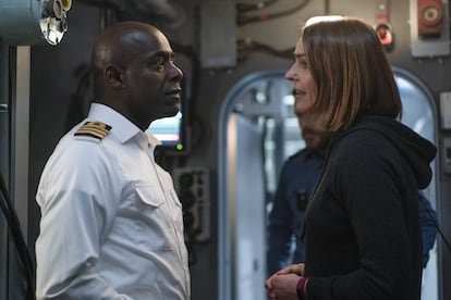 Paterson Joseph no ha venido aquí a dar los abrazos que repartía en 'Leftovers', pero la mirada sigue ahí.