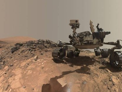 Curiosity es un robot de exploraci&oacute;n marciana dirigida por la NASA. 
