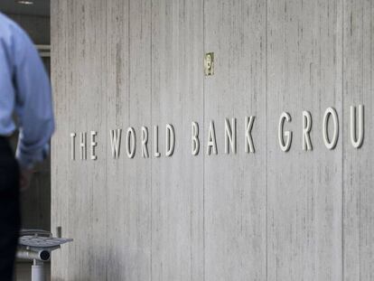 Fachada del Banco Mundial.