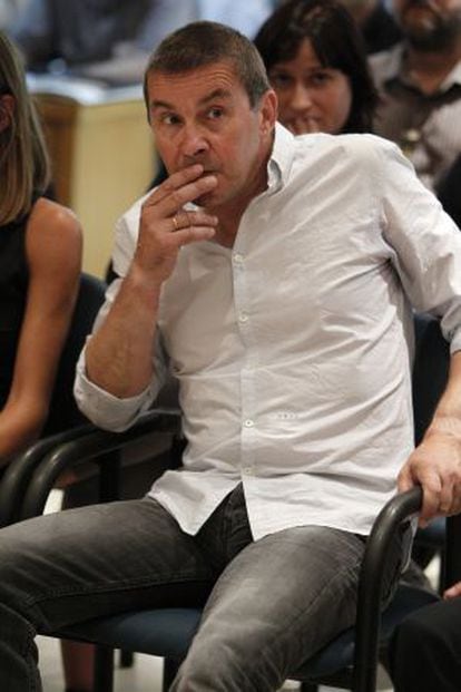 Arnaldo Otegi, durante el juicio por el 'caso Bateragune'.