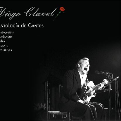 Portada Diego Clavel Antología de Cantes. CORTESÍA CAMBAYÁ