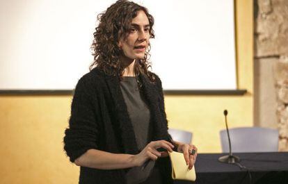 La secretaria general de Podemos en Cataluña (Podem), Gemma Ubasart.