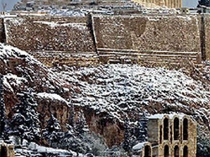 El Partenón, en la Acrópolis ateniense, origen de la democracia.