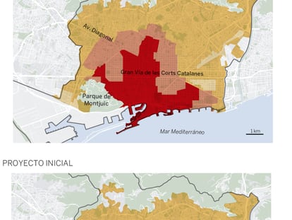 Así queda el plan de hoteles de Colau