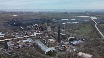 La mina de carbón Konstenko, en Kazajistán, propiedad del gigante siderúrgico ArcelorMittal.
