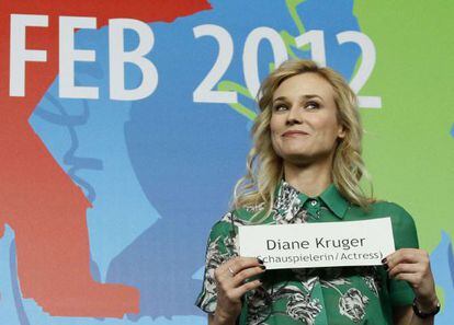 La actriz Diane Kruger en las 62 edici&oacute;n del Festival Internacional de Cine de Berl&iacute;n.