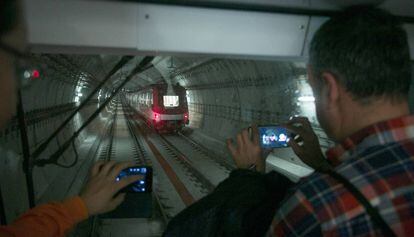 La línia 9 del metro de Barcelona.