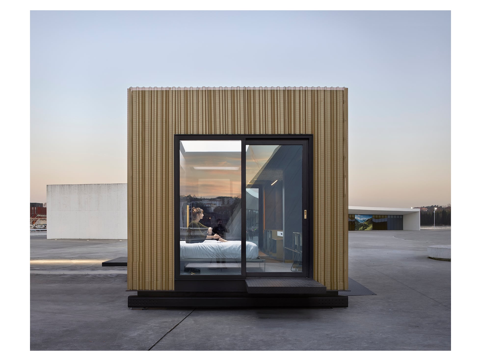 La habitación del futuro se fabrica en una cadena de montaje y puede