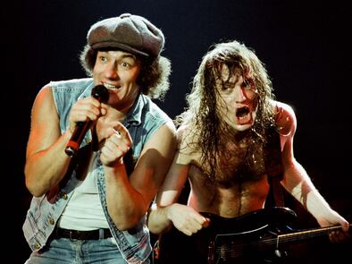 Angus Young En El Pais