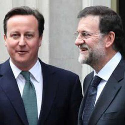 Cameron y Rajoy se han reunido en Downing Street