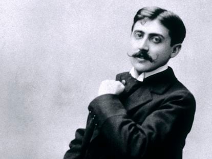 El escritor Marcel Proust (París, 10 de julio de 1871-París, 18 de noviembre de 1922).