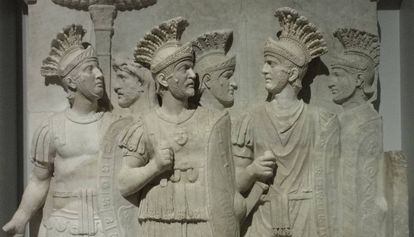 Los pretorianos del Louvre.