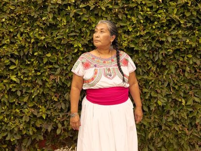 Odilia Romerolidera en Los Ángeles unaorganizaciónque reivindica laidentidad de losmigrantes y les sirvede red de apoyo.
