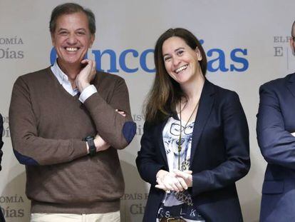 Marta Campello (Abante Asesores), Mart&iacute;n Huete (Finizens), Grabriela Orille (Myinvestor) y Unai Ansejo (Indexa Capital).